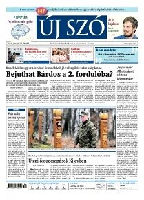 Obálka e-magazínu Új Szó 20.1.2014