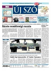 Obálka e-magazínu Új Szó 24.7.2014