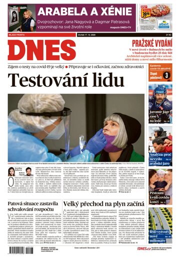 Obálka e-magazínu MF Dnes 17.12.2020