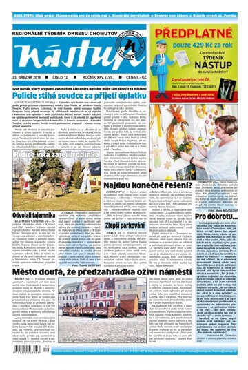 Obálka e-magazínu Nástup 12/2016