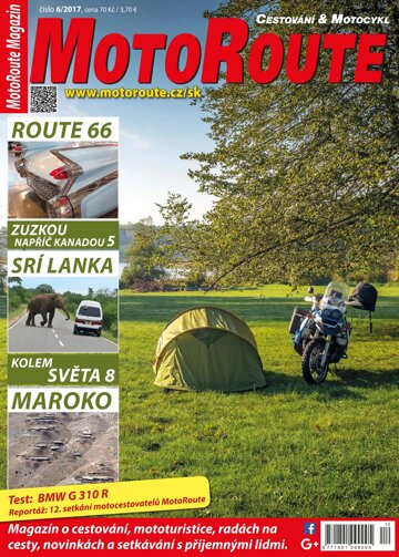 Obálka e-magazínu MotoRoute Magazín 6/2017