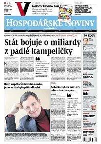 Obálka e-magazínu Hospodářské noviny 002 - 3.1.2014