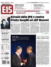 Obálka e-magazínu E15 5.6.2014