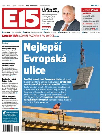 Obálka e-magazínu E15 1.7.2016