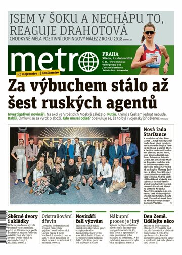 Obálka e-magazínu deník METRO 21.4.2021