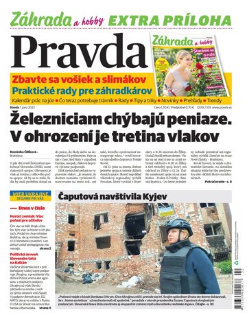 Obálka e-magazínu Pravda 1. 6. 2022