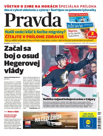 Obálka e-magazínu Pravda 5. 12. 2022