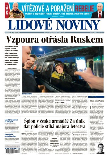 Obálka e-magazínu Lidové noviny 26.6.2023