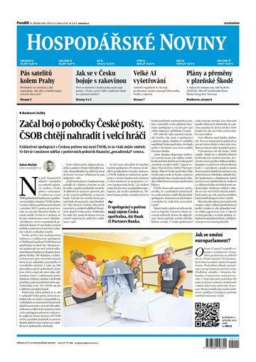 Obálka e-magazínu Hospodářské noviny 111 - 10.6.2024