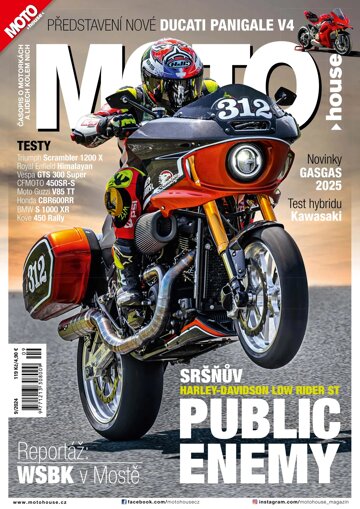 Obálka e-magazínu Motohouse 9/2024