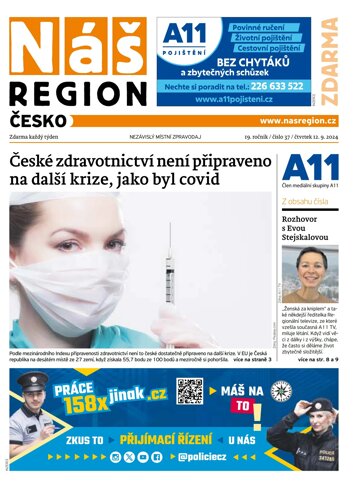 Obálka e-magazínu Náš Region - Česko 37/2024