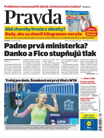 Obálka e-magazínu Pravda 23. 9. 2024