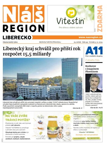 Obálka e-magazínu Náš Region - Liberecko 49/2024