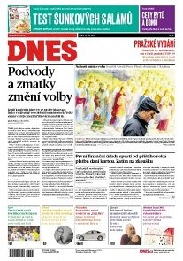 Obálka e-magazínu MF Dnes 14.10.2014