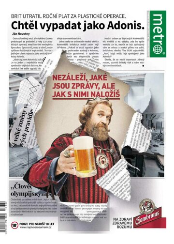 Obálka e-magazínu deník METRO 27.4.2017