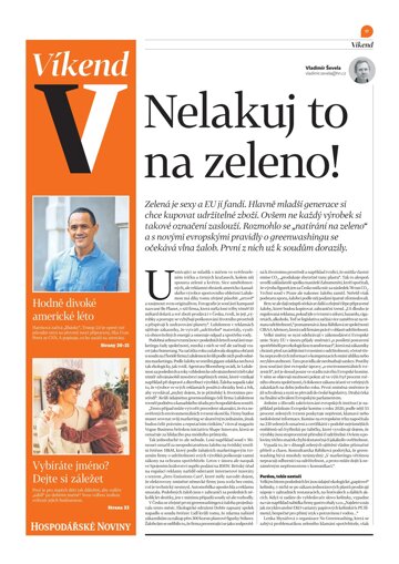 Obálka e-magazínu Hospodářské noviny - příloha Víkend 164 - 23.8.2024 Víkend