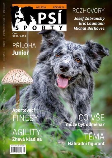 Obálka e-magazínu Psí sporty 5/2024