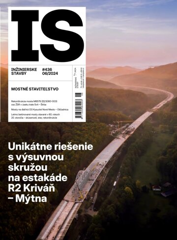 Obálka e-magazínu Inžinierske stavby 6/2024