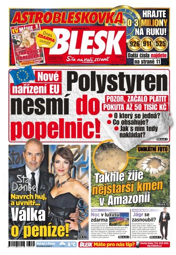 Obálka e-magazínu Blesk 19.11.2016