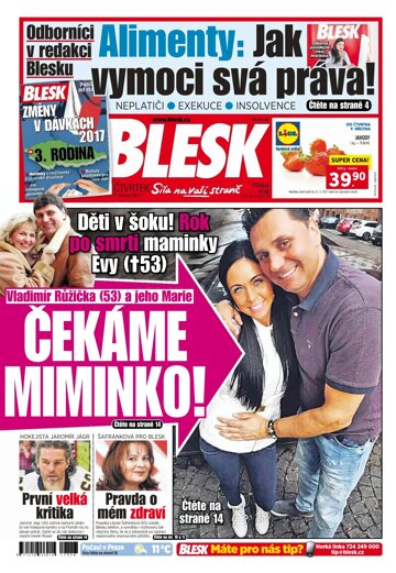 Obálka e-magazínu Blesk 9.3.2017