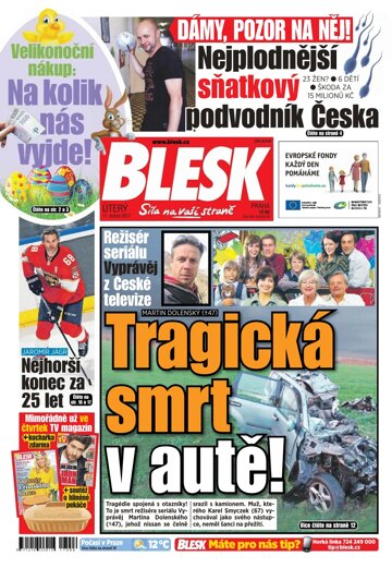 Obálka e-magazínu Blesk 11.4.2017