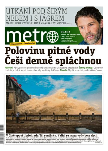 Obálka e-magazínu deník METRO 22.7.2020