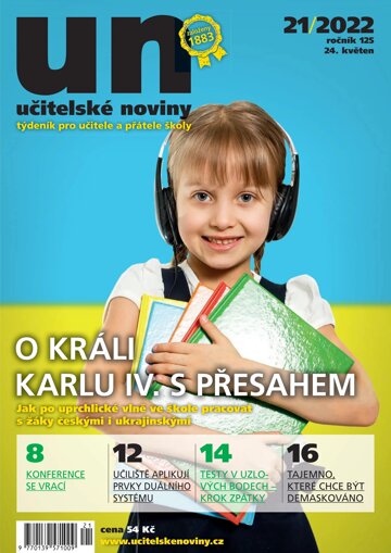 Obálka e-magazínu Učitelské noviny 21/2022