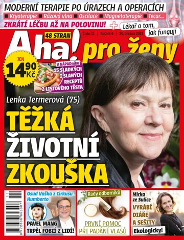 Obálka e-magazínu AHA! pro ženy 11/2023