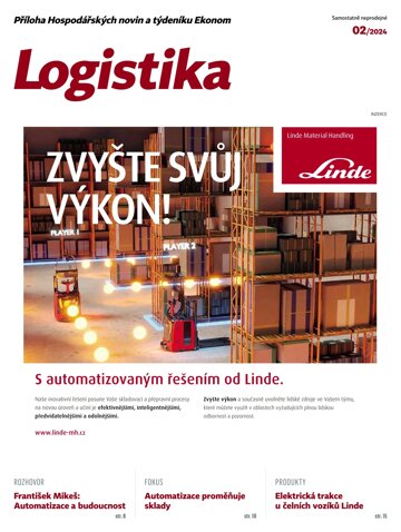 Obálka e-magazínu Hospodářské noviny - příloha 124 - 27.6.2024 Logistika