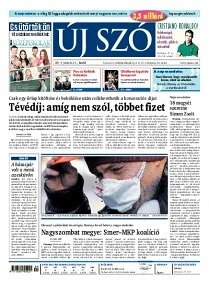 Obálka e-magazínu Új Szó 21.1.2014