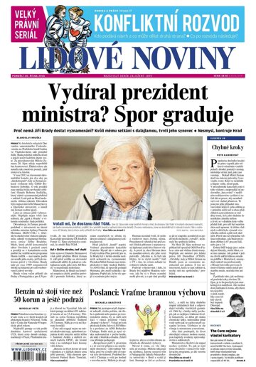 Obálka e-magazínu Lidové noviny 24.10.2016