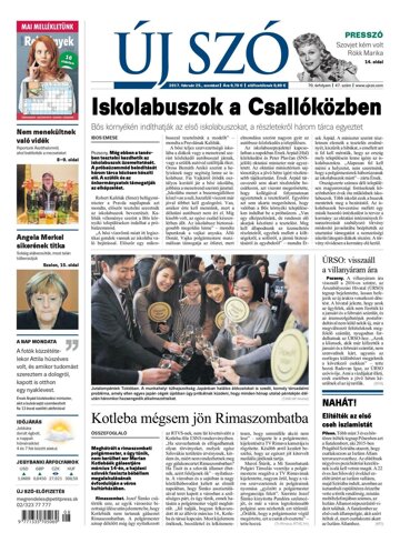 Obálka e-magazínu Új Szó 25.2.2017