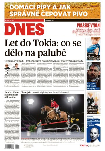 Obálka e-magazínu MF Dnes 4.8.2021