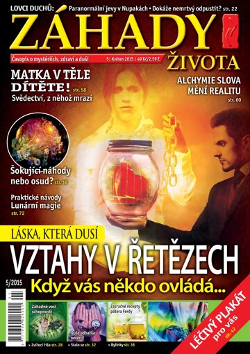 Obálka e-magazínu Záhady života 5/2015