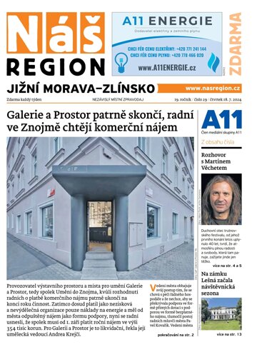 Obálka e-magazínu Náš Region - Jižní Morava/Zlínsko 29/2024