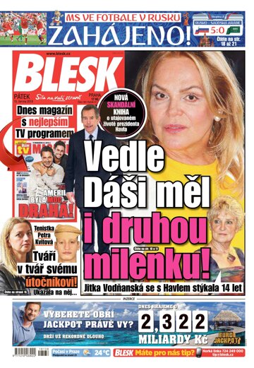 Obálka e-magazínu Blesk 15.6.2018