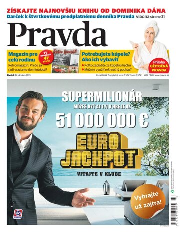 Obálka e-magazínu Pravda 24. 10. 2019