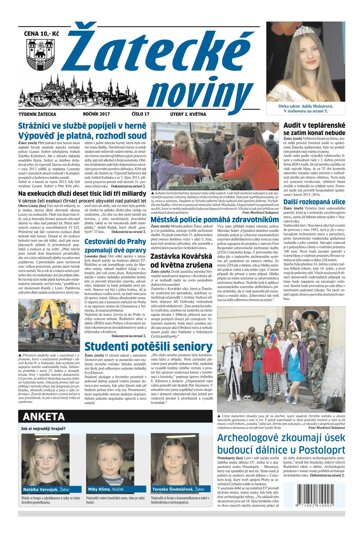 Obálka e-magazínu Žatecké noviny 17/2017