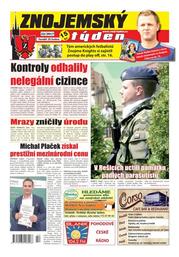 Obálka e-magazínu Znojemský týden 22/2017