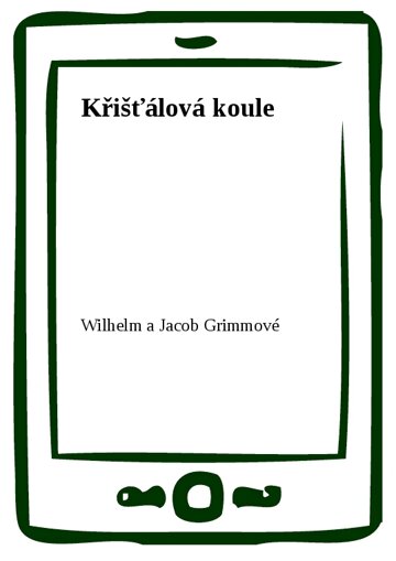 Obálka knihy Křišťálová koule