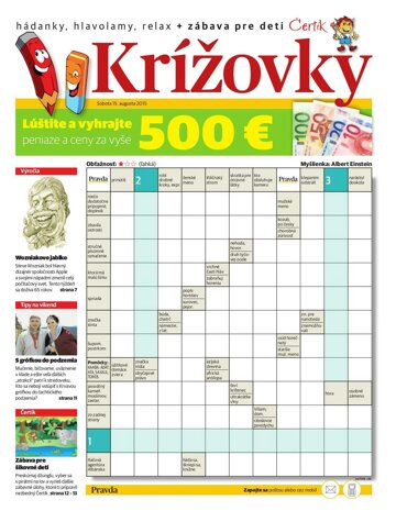 Obálka e-magazínu KríKrízovky 15.8.2015