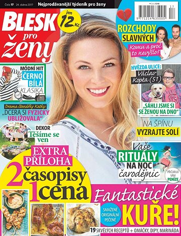 Obálka e-magazínu Blesk pro ženy 24.4.2017