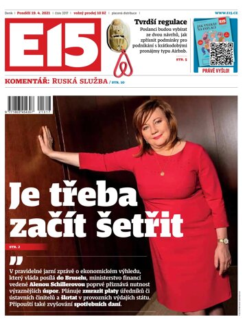 Obálka e-magazínu E15 19.4.2021