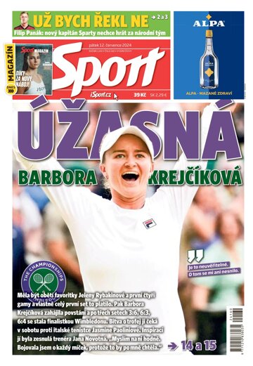 Obálka e-magazínu Sport 12.7.2024