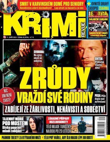 Obálka e-magazínu Krimi revue 9/2024