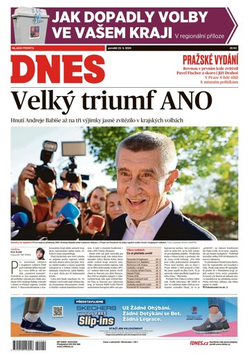 Obálka e-magazínu MF Dnes 23.9.2024