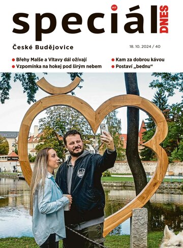 Obálka e-magazínu Magazín DNES SPECIÁL Jižní Čechy - 18.10.2024