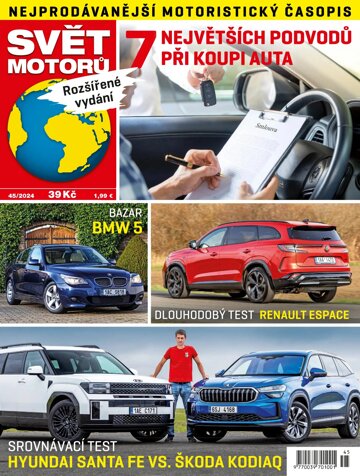 Obálka e-magazínu Svět motorů 45/2024