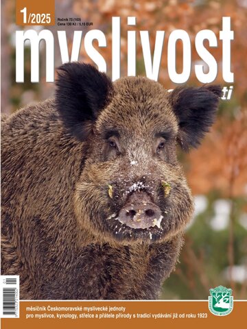 Obálka e-magazínu Myslivost 1/2025