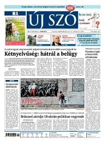 Obálka e-magazínu Új Szó 6.3.2014